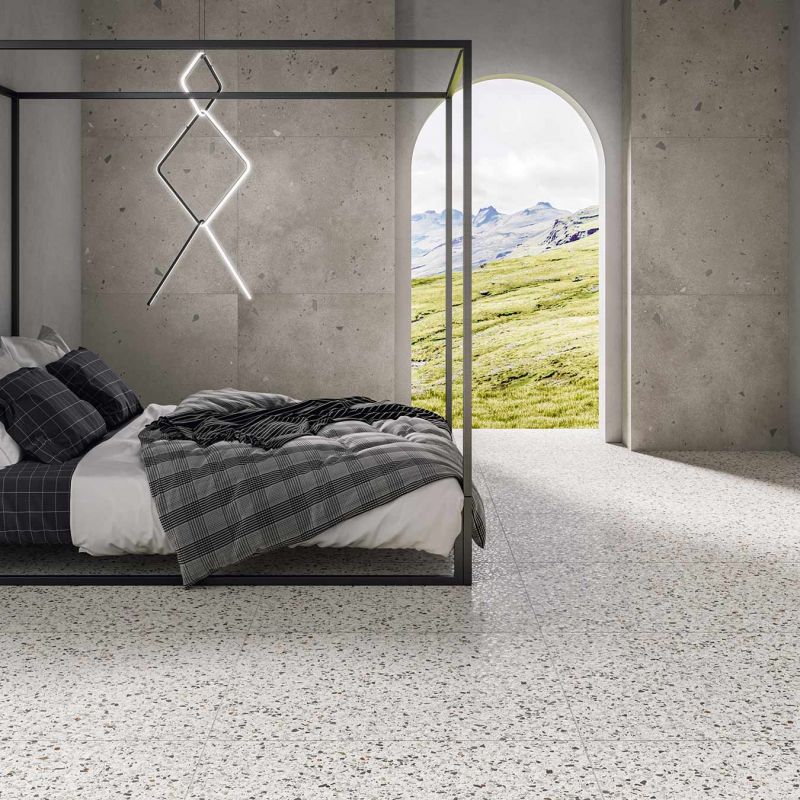 Carrelage imitation terrazzo Kosa pour une touche décorative élégante à votre intérieur