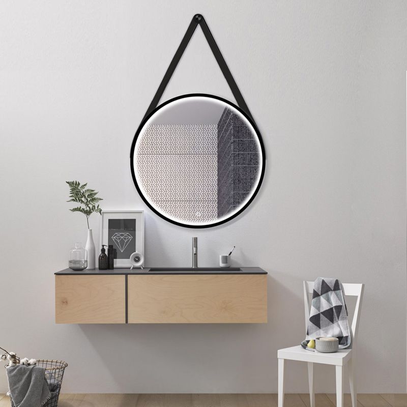Miroir rond LED salle de bain Blaland