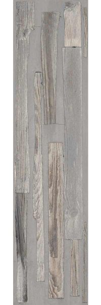  Plinthe effet bois Fumeterre 7.3X120 Grey