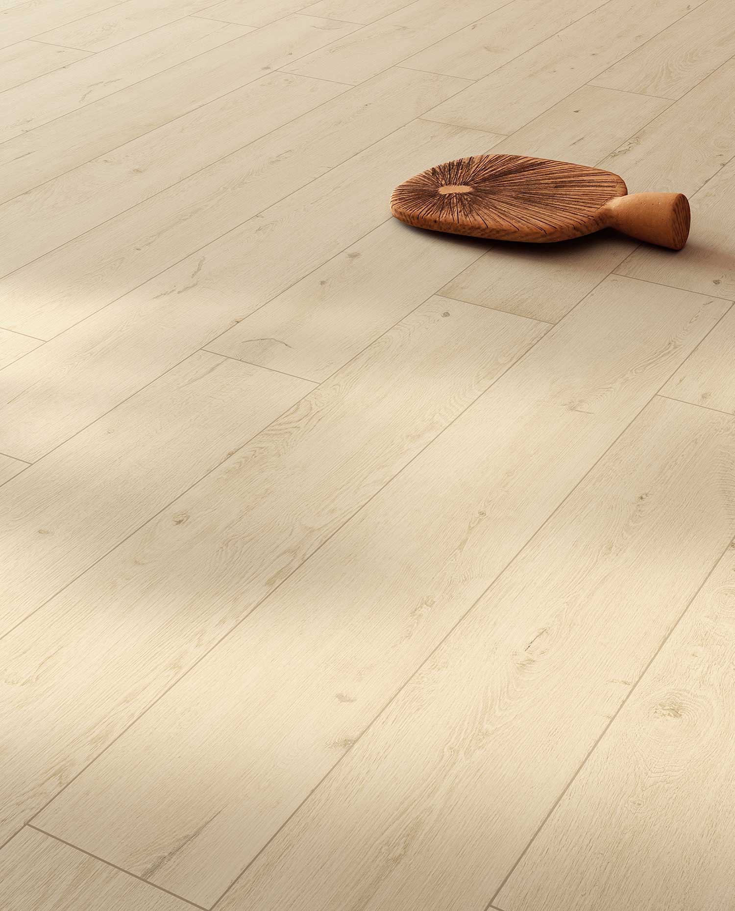 Carrelage sol effet bois Nila coloris beige